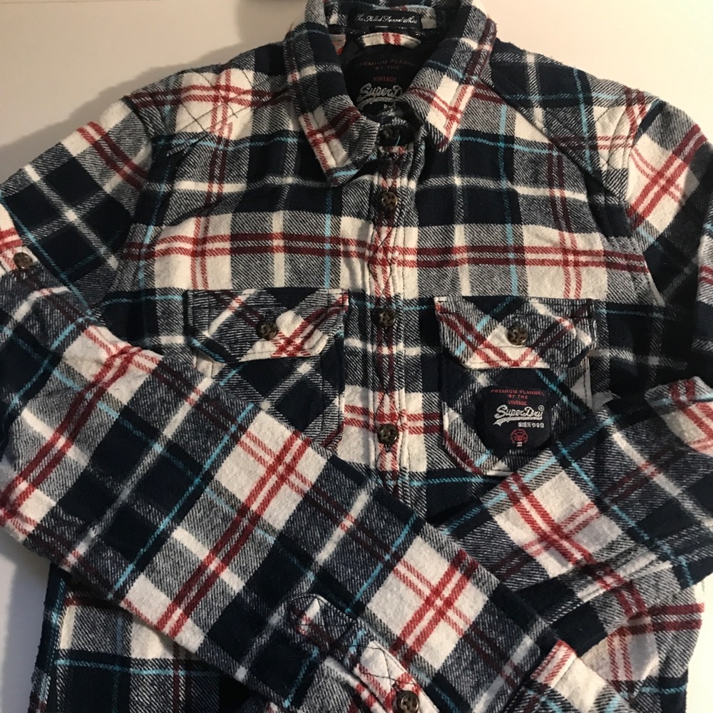 Flannel Button Down Shirt